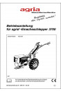 Agria 3700 Betriebsanleitung, Buchcover