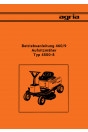 Agria 4500-8 Betriebsanleitung, Buchcover