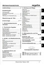 Inhaltsverzeichnis Agria 5000 011 und 5000 021 Hopper Betriebsanleitung