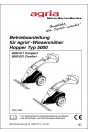 Agria 5000 011 und 5000 021 Hopper Betriebsanleitung, Buchcover
