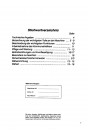 Inhaltsverzeichnis Agria 5600 Betriebsanleitung