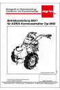 Agria 5600 Betriebsanleitung, Buchcover