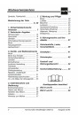 Inhaltsverzeichnis Agria 5800 Betriebsanleitung