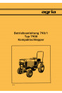 Agria 7900 Betriebsanleitung, Buchcover
