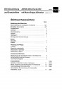 Inhaltsverzeichnis Agria 900 Betriebsanleitung und Ersatzteilliste
