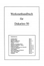 Blick ins Inhaltsverzeichnis: Macal Dakarino 50 Wekstatthandbuch