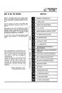Blick ins Inhaltsverzeichnis: Honda XL125S XL185S XR125 Werkstatthandbuch, Seite 1 von 4