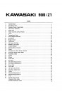 Blick ins Inhaltsverzeichnis: Kawasaki 900 Z1 Parts Catalogue