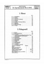 Blick ins Inhaltsverzeichnis: NSU 351S und 351OSL Ersatzteilkatalog