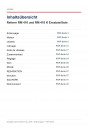 Blick ins Inhaltsverzeichnis: Reform RM 416 und RM 416 K Ersatzteilliste, Seite 1 von 2