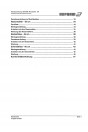 Blick ins Inhaltsverzeichnis: Reform RM 616 Betriebsanleitung, Seite 2 von 2