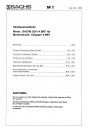 Blick ins Inhaltsverzeichnis: Sachs Chopper 4 BKF mit Sachs-Motor 501/4 BKF CM, Ersatzteilkatalog