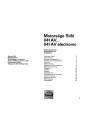 Blick ins Inhaltsverzeichnis: Stihl Motorsäge 041 / electronic, Betriebsanleitung und Ersatzteilkatalog
