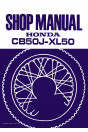 Honda CB50J XL50 Shop Manual