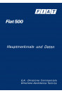 Fiat 500, Hauptmerkmale und Daten