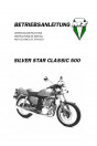 MZ Silver Star Classic 500 mit Rotax-Motor, Betriebsanleitung