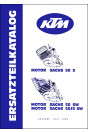 KTM Motorfahrzeugbau Motor Sachs 50 S, 50 SW, 50/6 SW, Ersatzteilkatalog