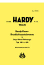 Hardy-Knorr-Druckluftbremse für Steyr-Diesel-Fahrzeuge Typ 380 und 480, Wartungsvorschrift