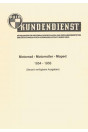 Puch Kundendienstmitteilungen für Vertragswerkstätten 1951 - 1956