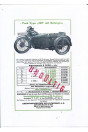 Puch 500 mit JAP-Motor Prospekt Reproduktion