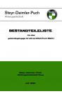 Puch 250 MCH (österreichisches Bundesheer), Ersatzteilkatalog