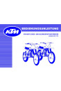 KTM Motocross und Geländesport mit 125, 175, 250, 350 , 400 ccm, Betriebsanleitung
