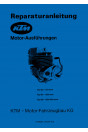 KTM Motorfahrzeugbau Motor Typ 52, 175 ccm, Typ 54, 250 ccm, Typ 55, 350 / 400 ccm 1-Zylinder 2-Takt, Reparaturanleitung