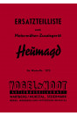 Vogel & Noot Heumagd (Motormäher-Zusatzgerät) Heuwender, Ersatzteilliste