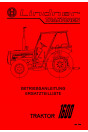 Lindner 1600 Betriebsanleitung und Ersatzteilkatalog