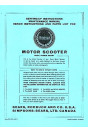 Allstate Sears Motor Scooter - Maintenance, Repair Instructions and Parts List