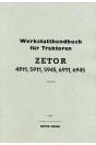 Zetor 4911, 5911, 5945, 6911, 6945 Werkstatthandbuch
