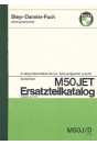 Puch M 50 Jet, Kleinkraftrad, 6,25 PS, 6-Gang, Ausführung für Deutschland, Ersatzteilkatalog