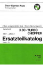 Puch X30 Turbo Chopper Ersatzteilkatalog