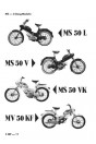 Puch MS50 VS50 MV50 DS50 DS60 Modelle Ersatzteilliste