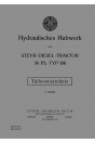 Steyr 180 Hydraulisches Hubwerk Ersatzteilkatalog
