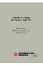 Jenbach Dieselkarren - Büffel, Typen 3L, 3V, 5L, 5V mit Motor JW 20 M, 1-Zylinder, liegend, Betriebsanleitung und Ersatzteilkatalog