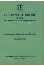 ZF A-5/5 Betriebsanleitung, Reparaturanleitung, Ersatzteilkatalog
