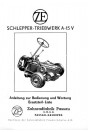 ZF A-15 V, Betriebsanleitung, Reparaturanleitung, Ersatzteilkatalog