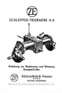 ZF A-8 Betriebsanleitung, Reparaturanleitung, Ersatzteilkatalog
