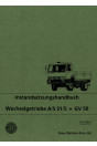 Steyr LKW Instandsetzungshandbuch Wechselgetriebe A/S 51/5 + GV 50