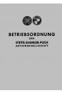 Betriebsordnung der Steyr-Daimler-Puch AG