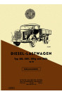 Steyr 380 Diesel Lastwagen Typ 380, 380f, 380g und 380k - Teileverzeichnis