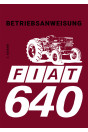 Fiat Traktor 640 Betriebsanleitung