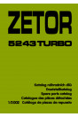 Zetor 5243 Turbo Ersatzteilkatalog