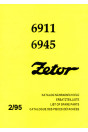 Zetor 6911 und 6945 Ersatzteilkatalog