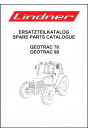 Lindner Geotrac 70 Geotrac 80 Ersatzteilkatalog
