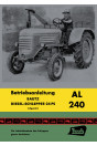 Bautz AL240 Traktor Betriebsanleitung