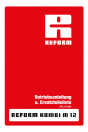 Reform Kombi M 12 Betriebsanleitung und Ersatzteilliste
