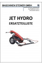 Maschinen Steiner Jet Hydro Ersatzteilliste