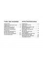 Blick ins Inhaltsverzeichnis: Yamaha RS100 RS100DX RS125 RX100 RX125 RX125F Betriebsanleitung, Seite 2 von 2